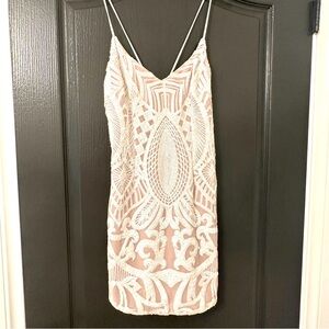 Hello Molly sequined mini Dress SzM